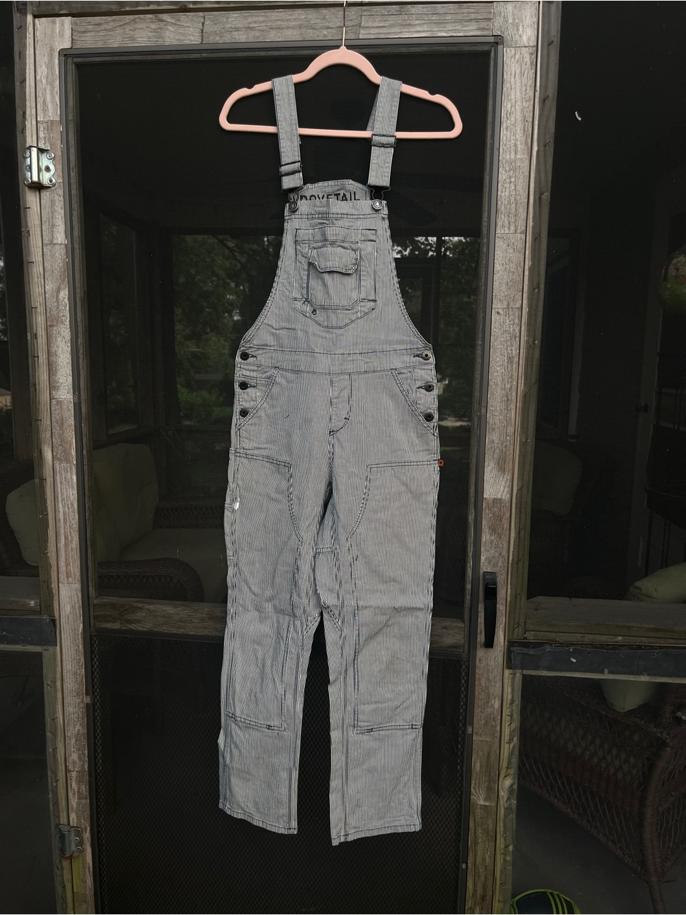 Women’s Dovetail Pinstripe Overalls